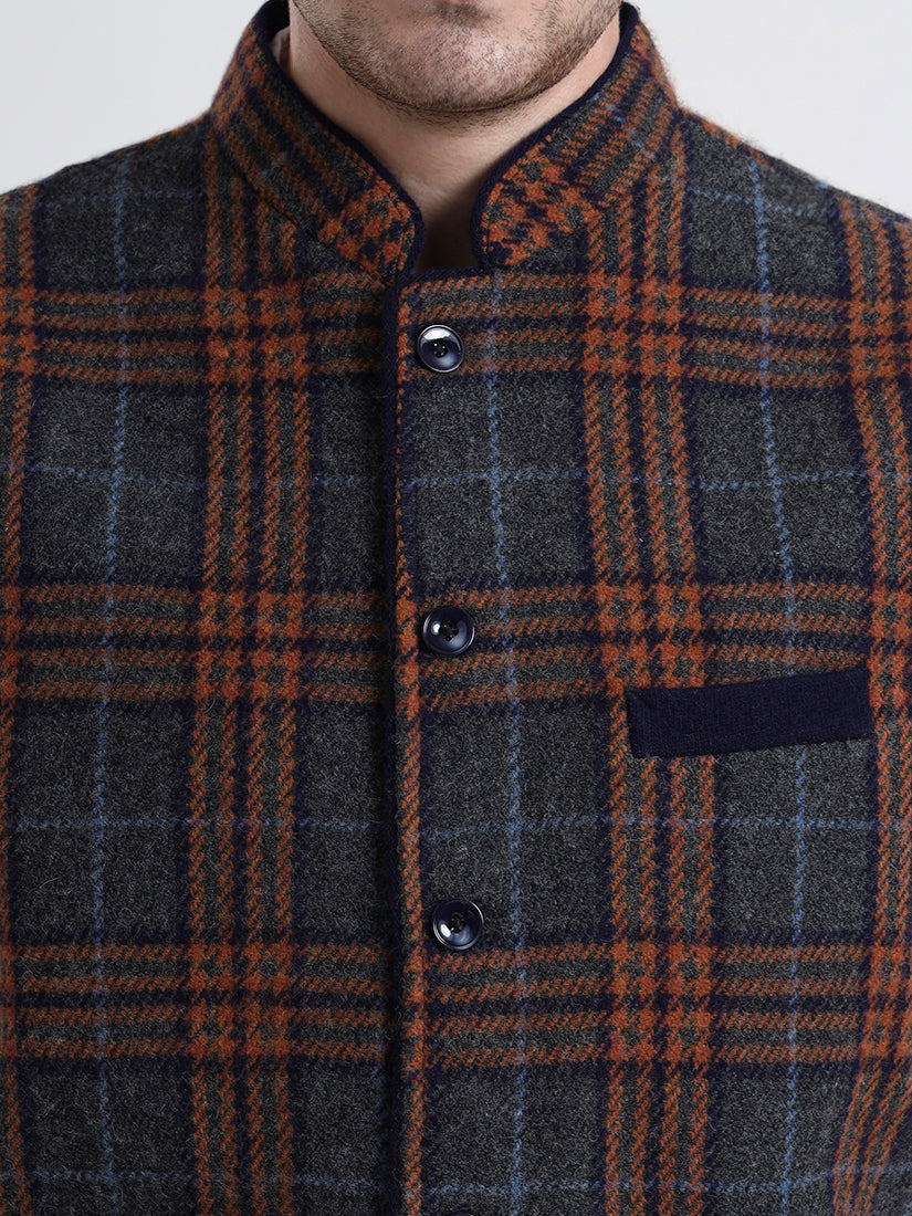 Lochmere Tartan Lambswool Waistcoat