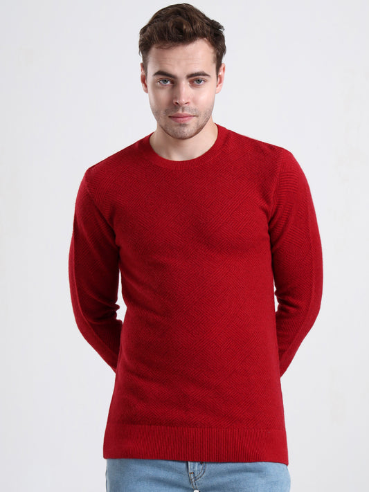 Roslin Textured Lambswool Pullover
