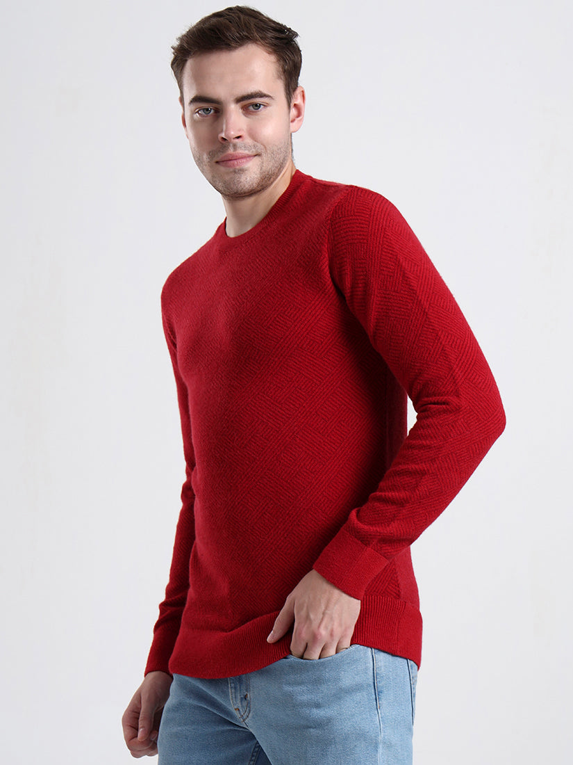 Roslin Textured Lambswool Pullover