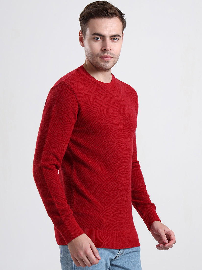 Roslin Textured Lambswool Pullover