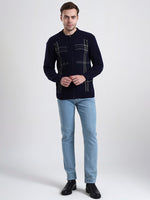 Midnight Tartan Zip Cardigan