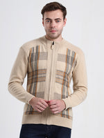 Winter Ivory Check Cardigan