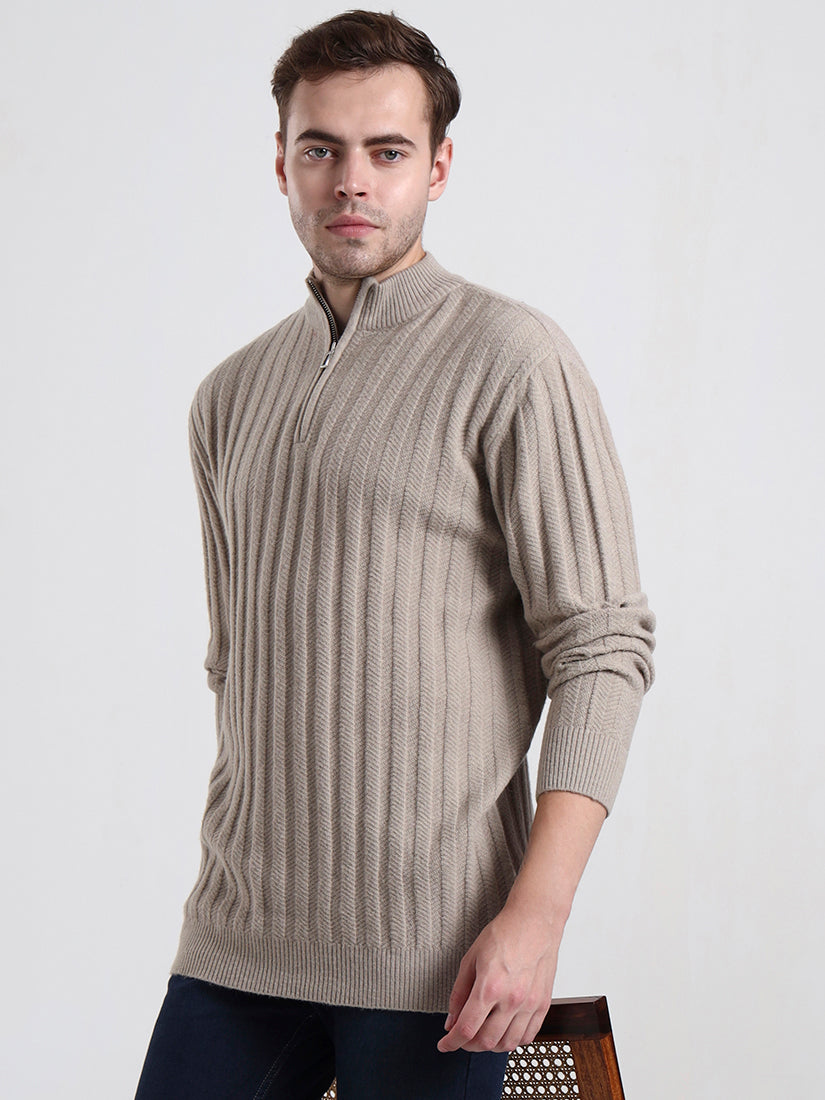Highland Stone Quarter-Zip Sweater
