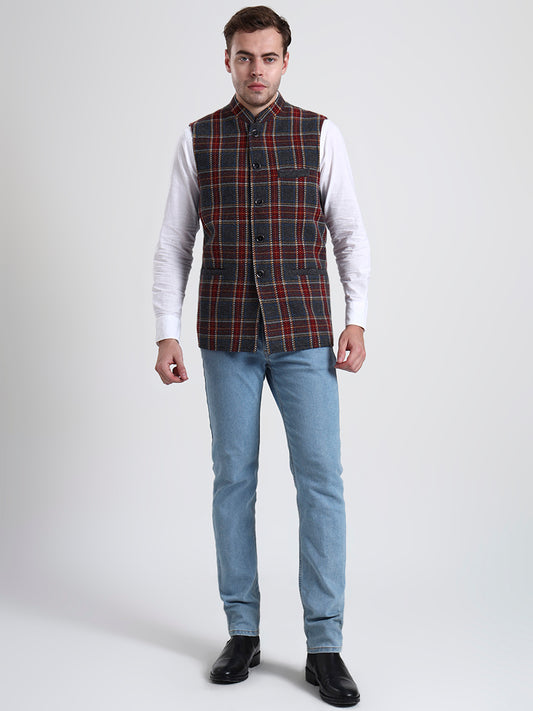 Cairn Tartan Lambswool Waistcoat