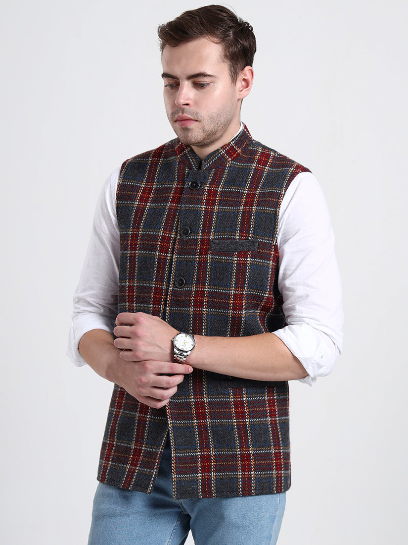 Cairn Tartan Lambswool Waistcoat