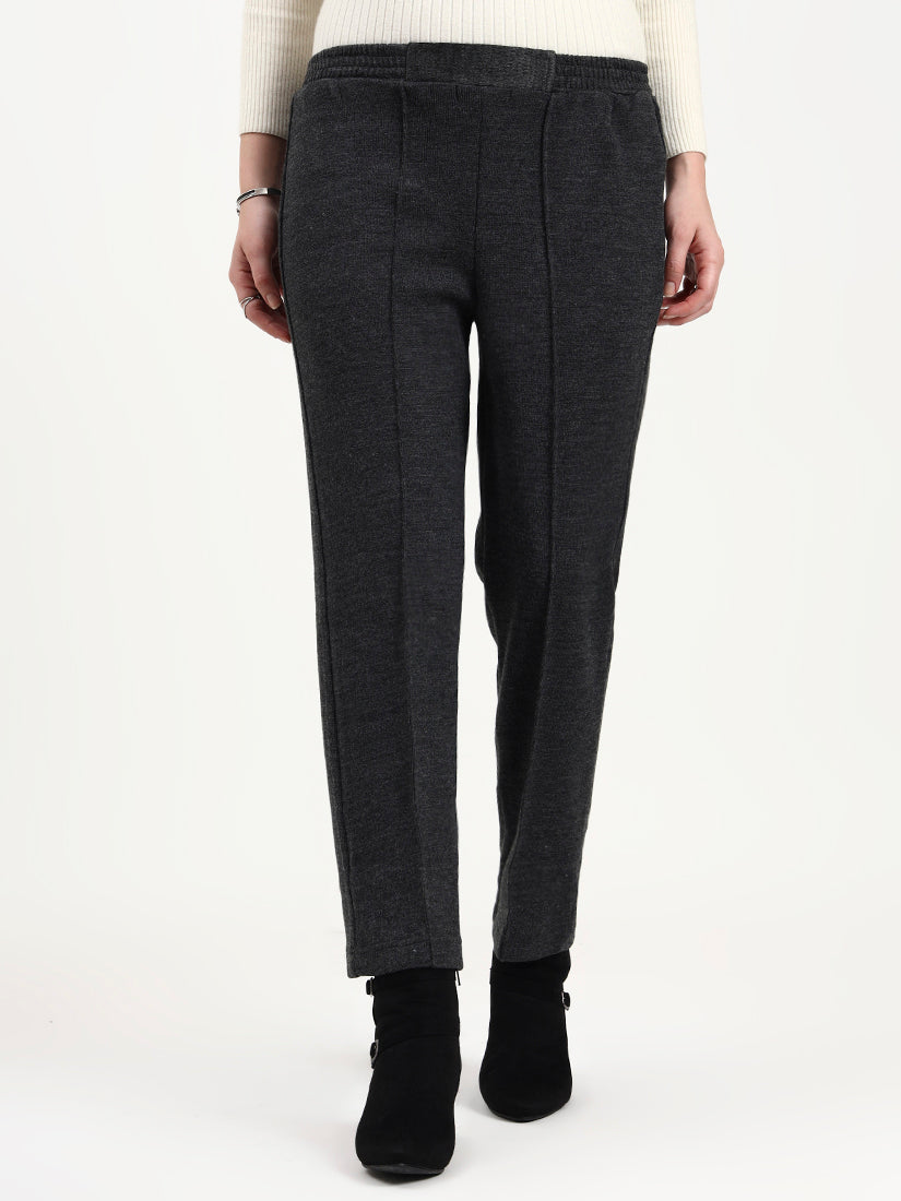 Shadow Haze Textured Knit Trouser