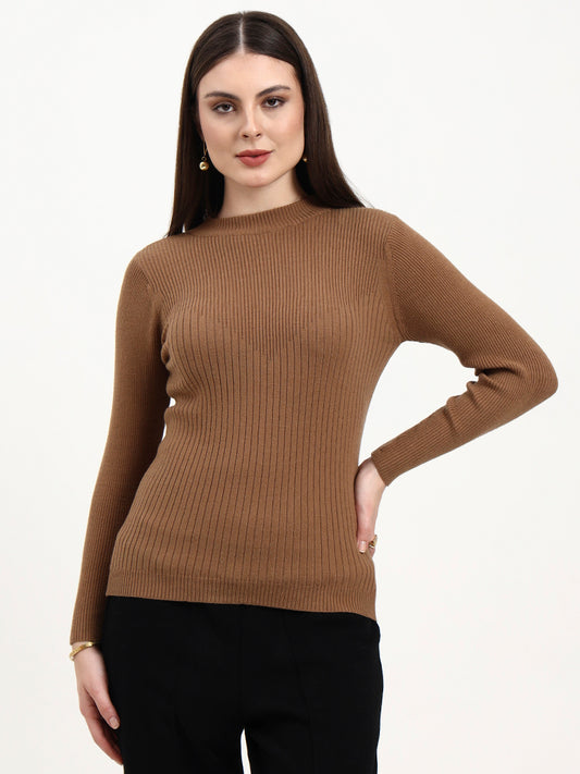 Moorside Caramel Knit Skivi