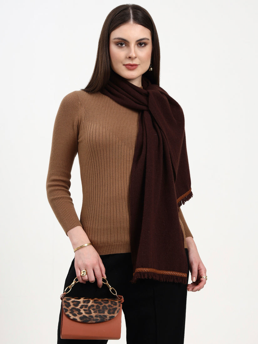 Bronzeburn Cocoa Ridge Scarf