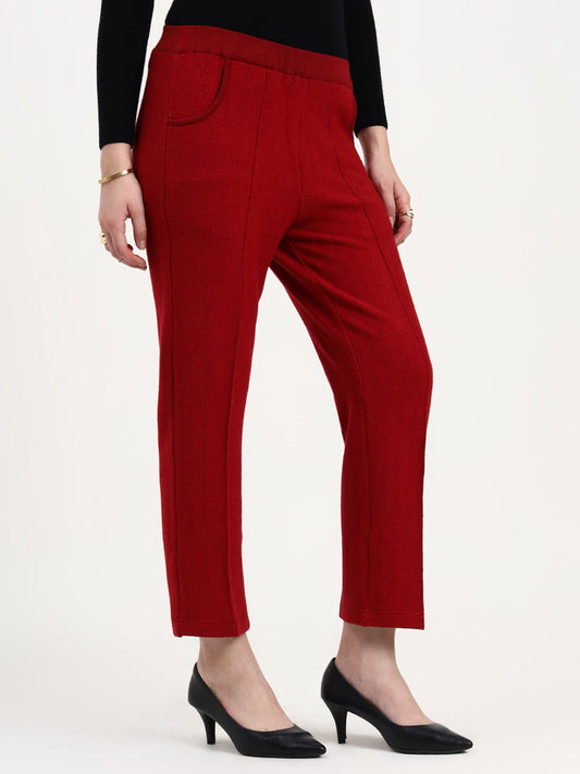 Crimsonline Herringbone Knit Trouser