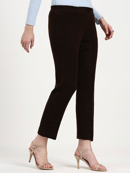 Café Noir Classic Knit Trouser