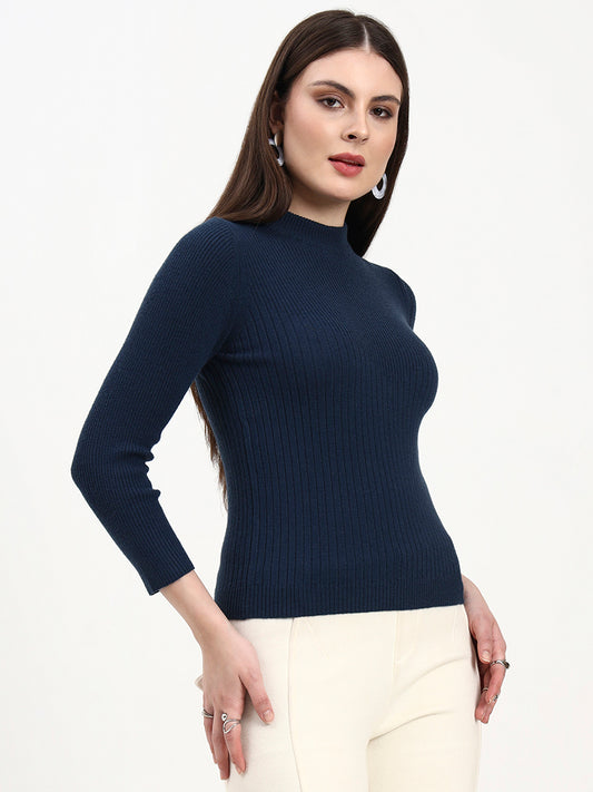 Coastal Night Wool Knit Skivi