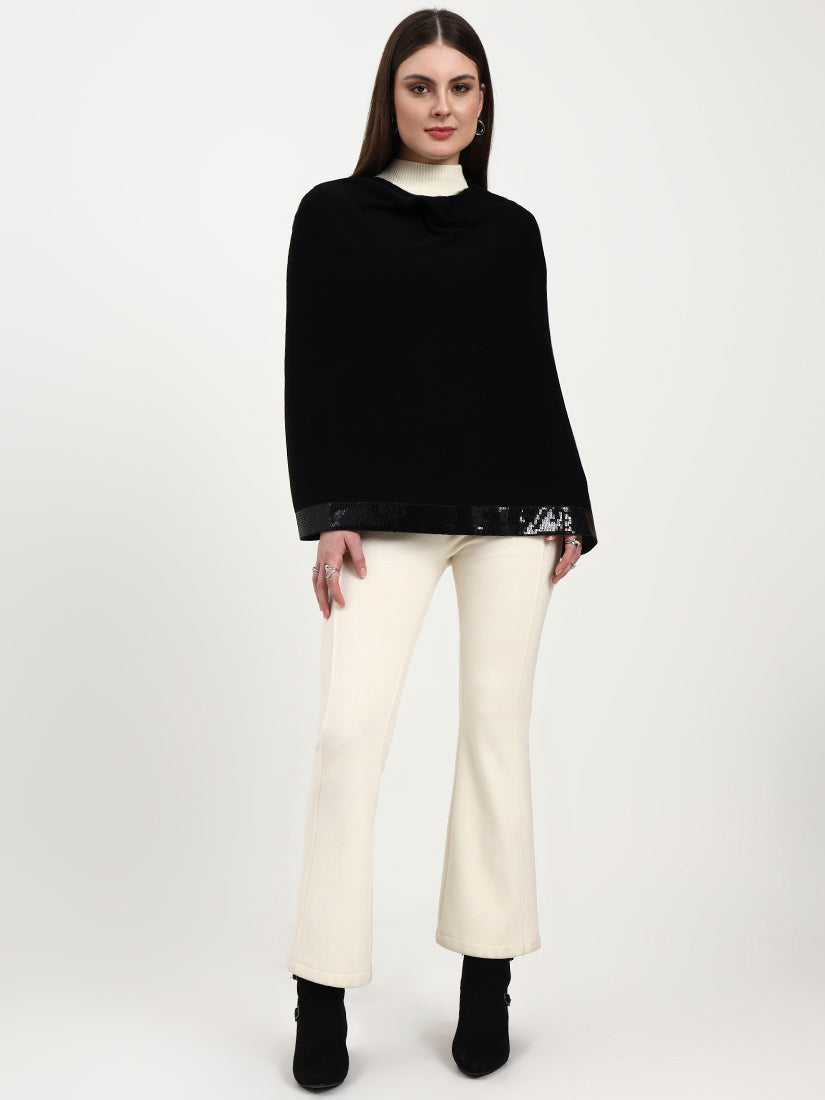 Noir Dusk Sequin Wrap