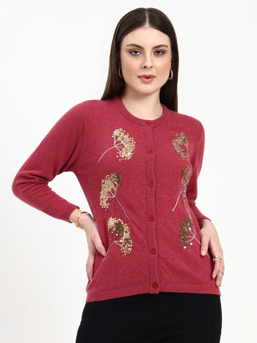 Rosewood Golden Fern Cardigan