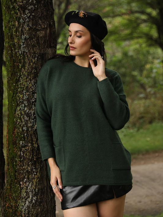 Forest Moss Poncho