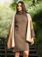 Sable Tricolore Poncho