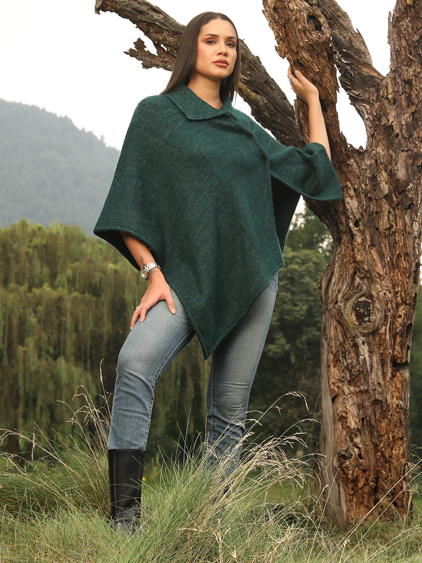 Vert des Bois Poncho
