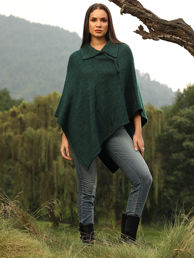 Vert des Bois Poncho