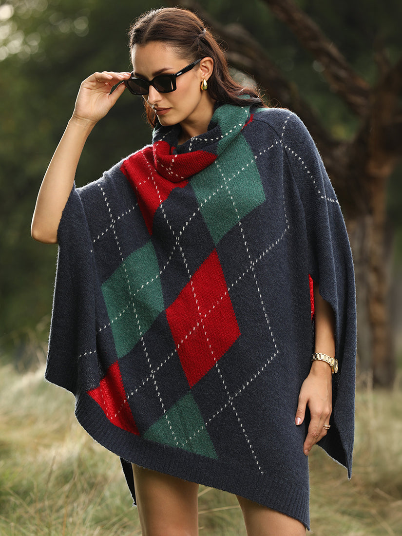 Highland Garnet Poncho