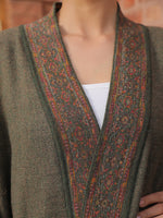 Vert d'Atelier Tissé Cape