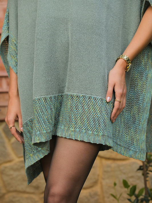 Celadon Mist Poncho
