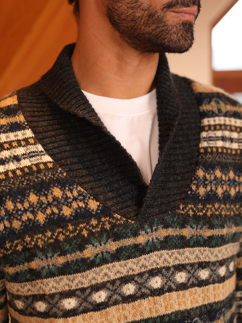 Cairn Heritage Fair Isle Pullover