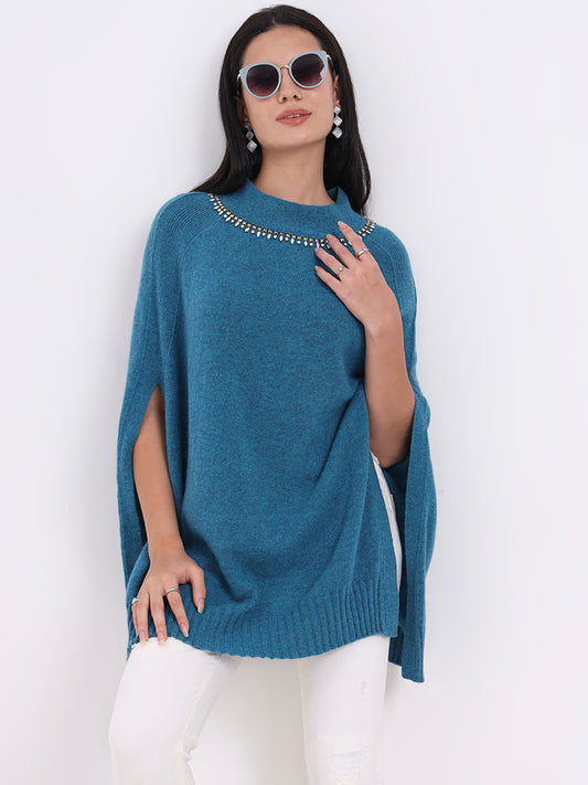 Ocean Jewel Poncho
