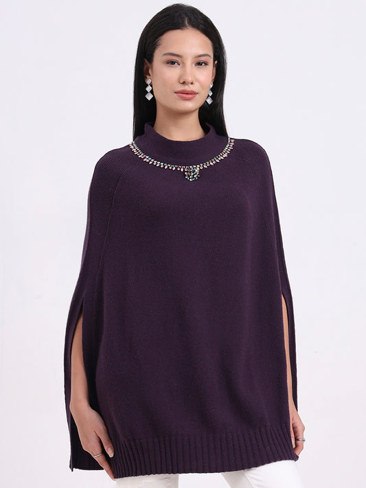 Royal Amethyst Poncho