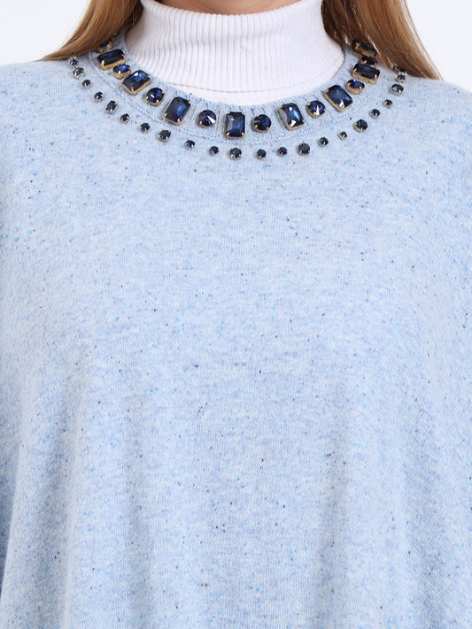 Sky Aura Poncho