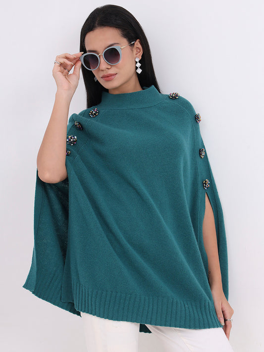 Alpine Mist Poncho