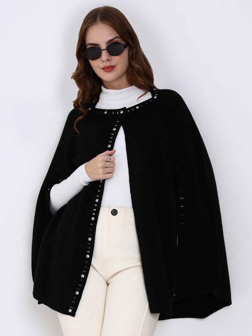 Noir Celeste Poncho