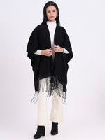 Midnight Fringe Cape