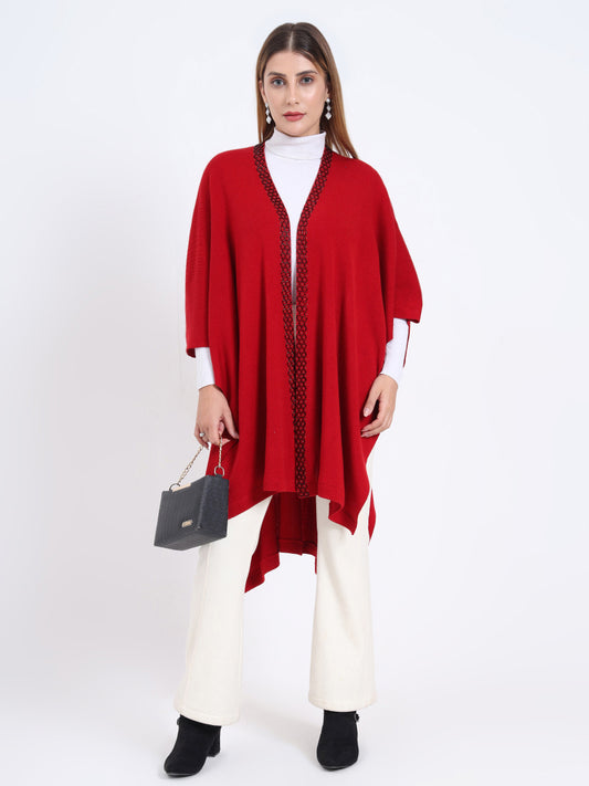 Scarlet Weave Cape