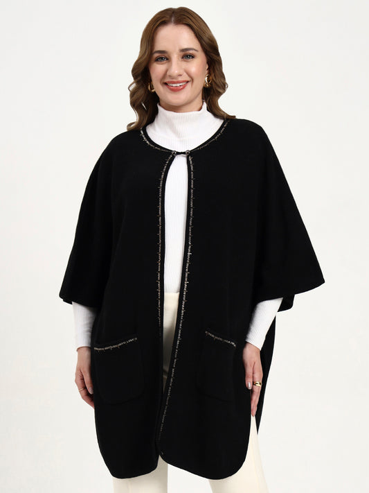 Noir Crest Cape