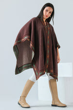 Umber Loom Cape