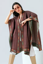 Umber Loom Cape