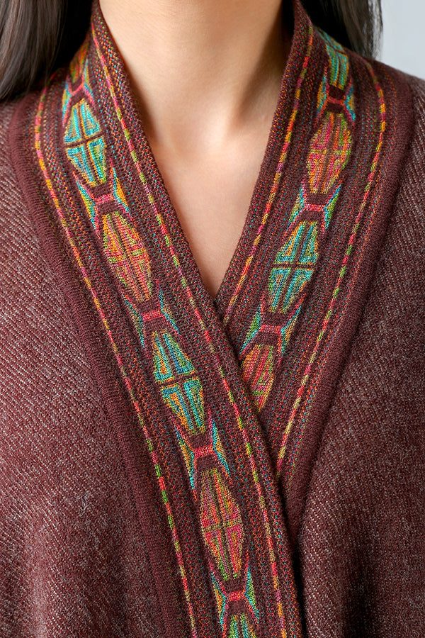 Umber Loom Cape