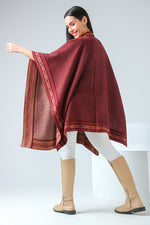 Garnet Loom Cape