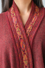 Garnet Loom Cape