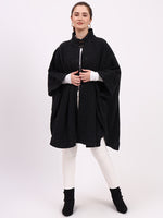 Ebony Crest Lambswool Cape