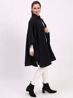Ebony Crest Lambswool Cape