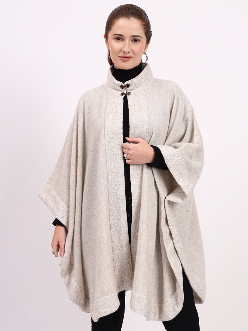 Ivory Haven Lambswool Cape