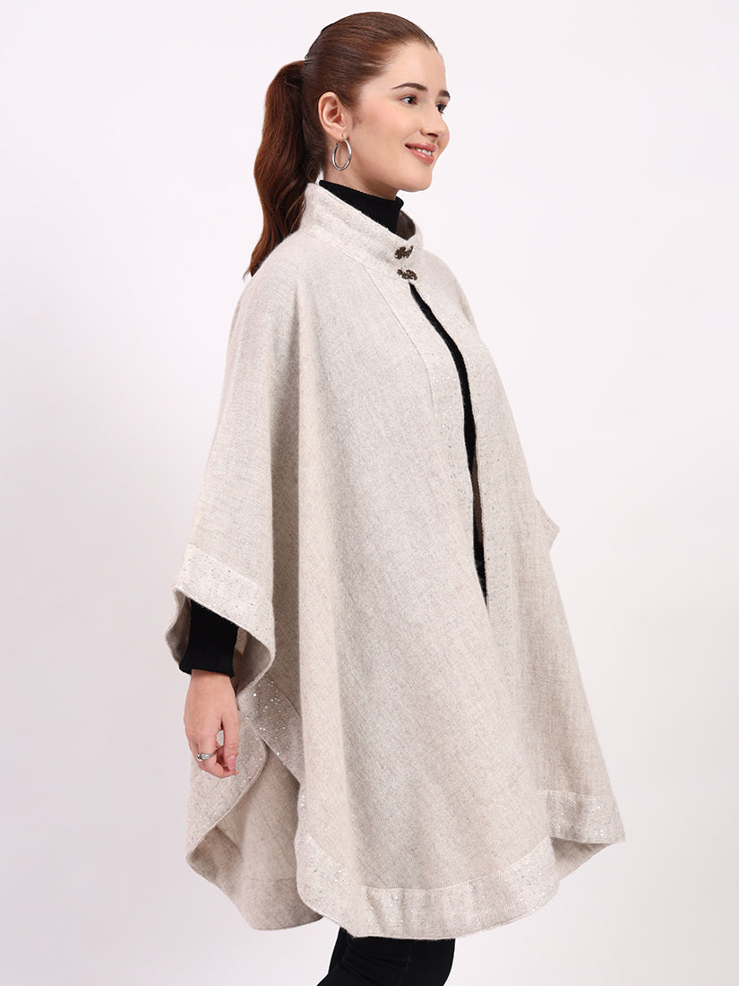 Ivory Haven Lambswool Cape