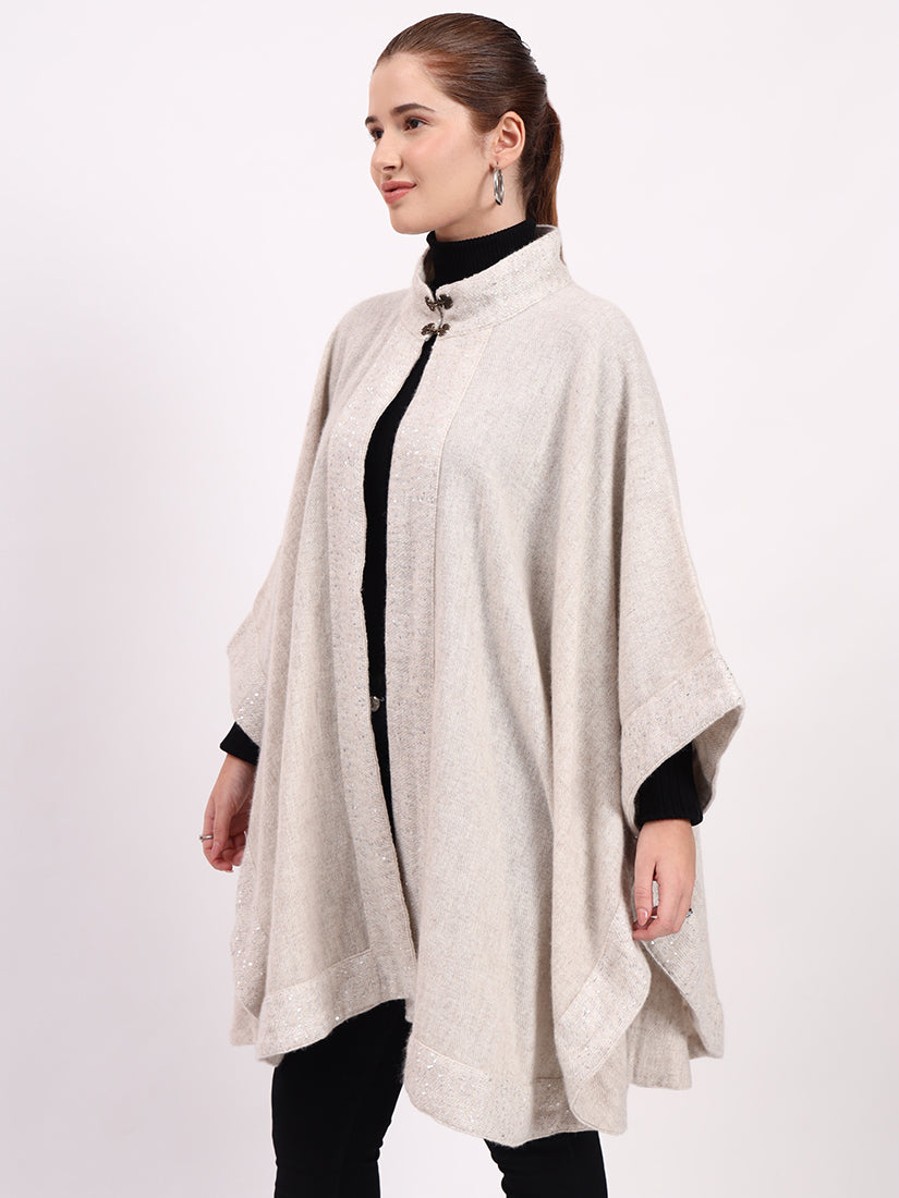 Ivory Haven Lambswool Cape