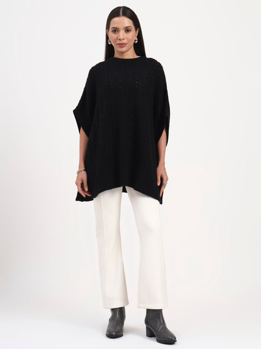 Inkstone Loop Knit Poncho