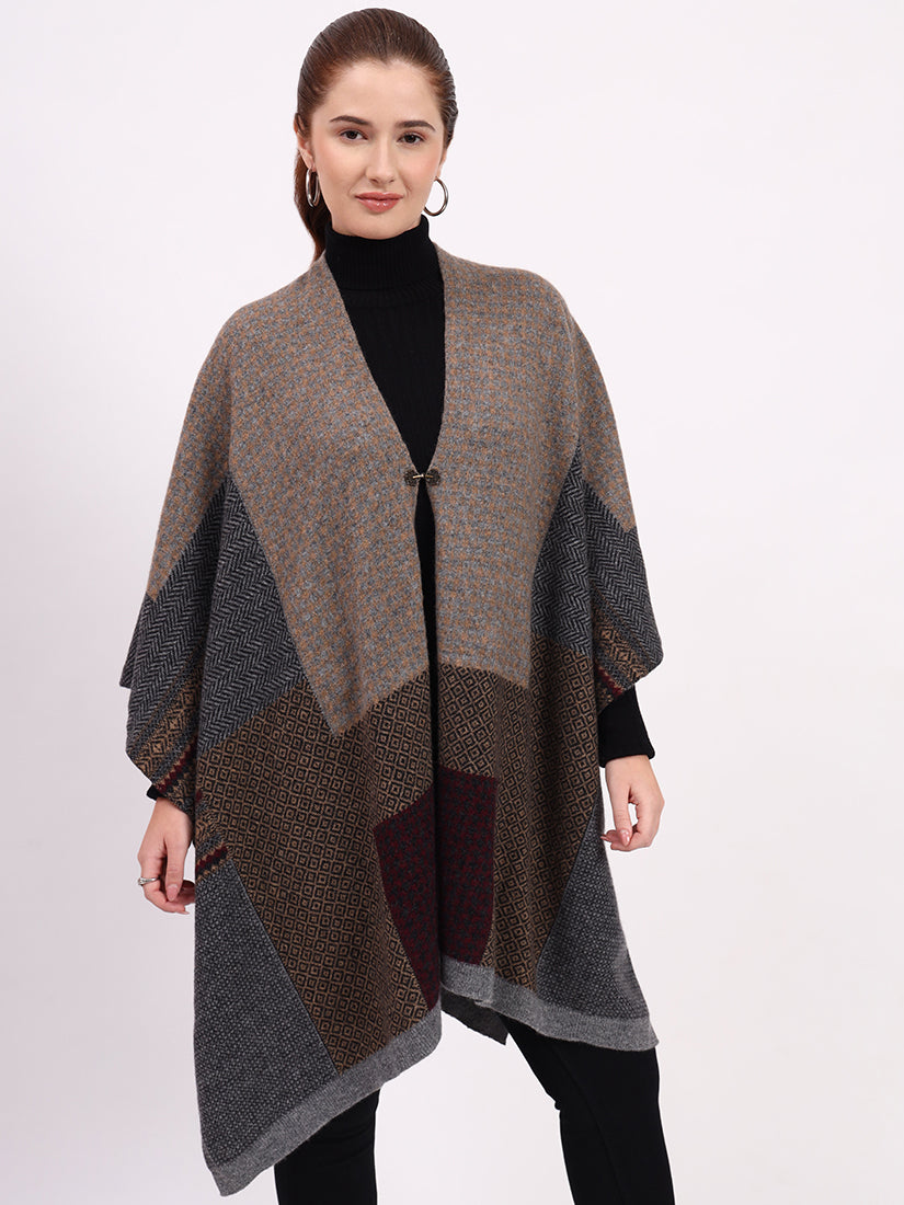 Stone Heather Cape