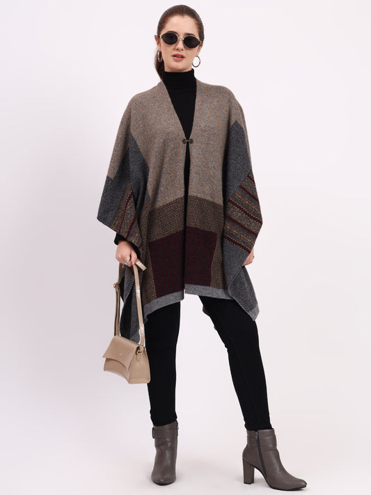 Stone Heather Cape
