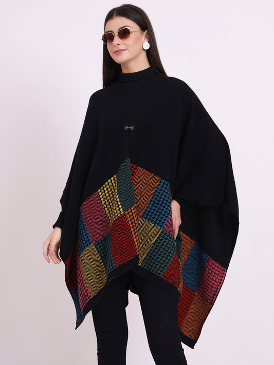 Nocturne Patchwork Cape