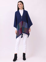 Midnight Tartan Cape