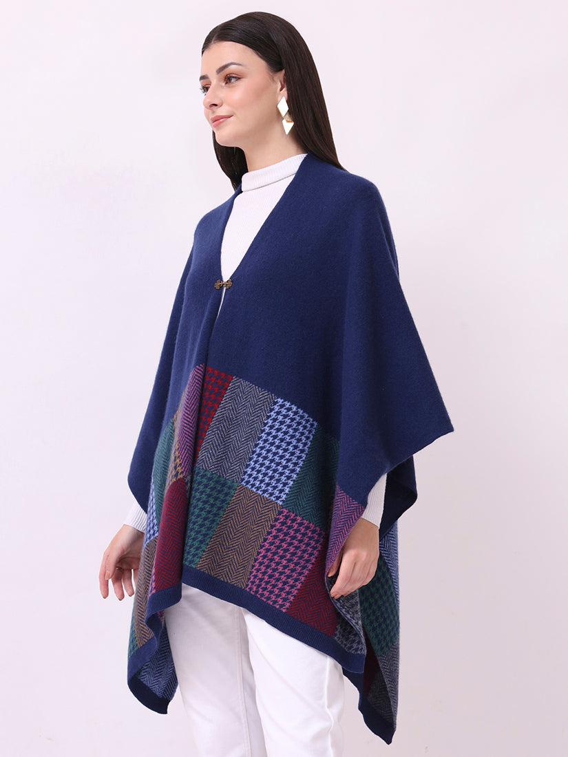 Midnight Tartan Cape