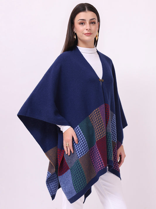 Midnight Tartan Cape